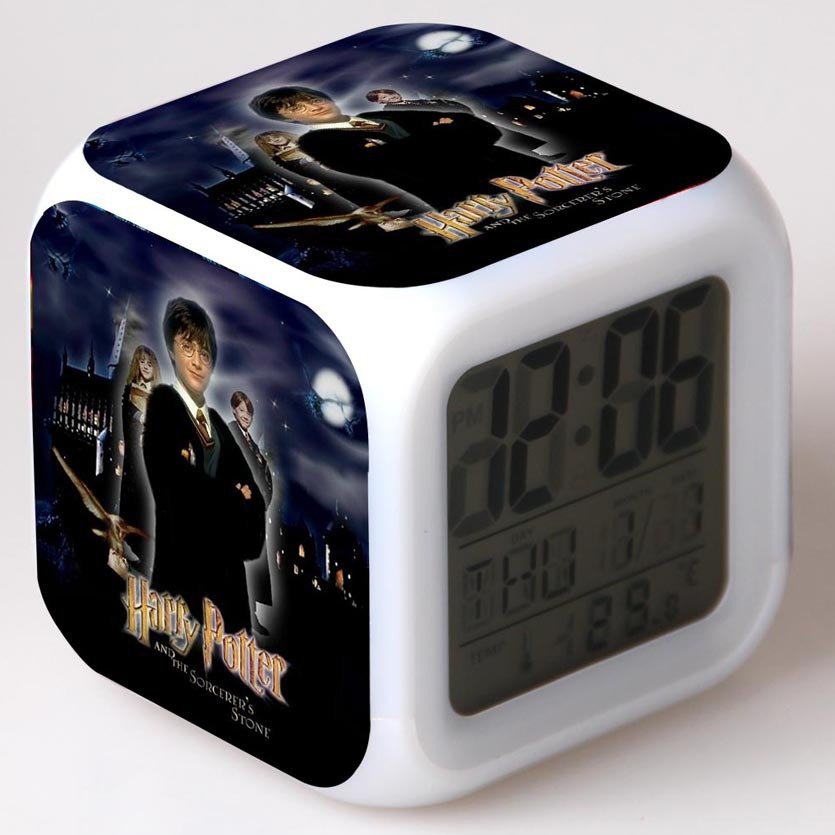 Harry Potter Movie #07 LED Alarm Clock for Gift