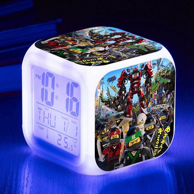 The Lego Movie #02 LED Alarm Clock for Gift