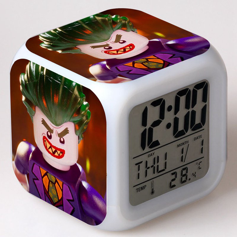 The Lego Movie #03 LED Alarm Clock for Gift