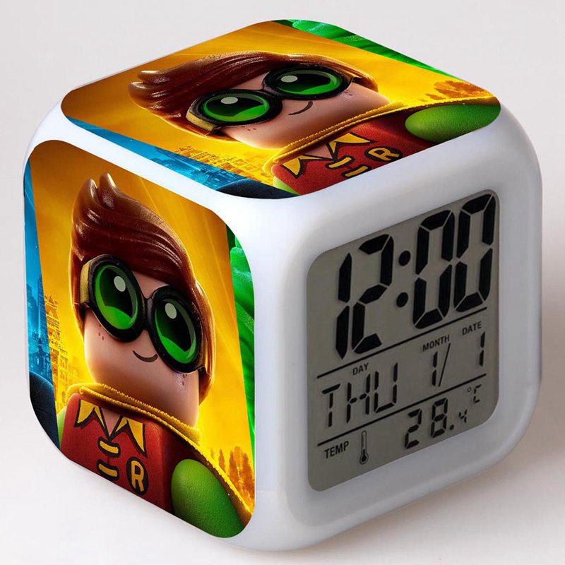 The Lego Movie #05 LED Alarm Clock for Gift
