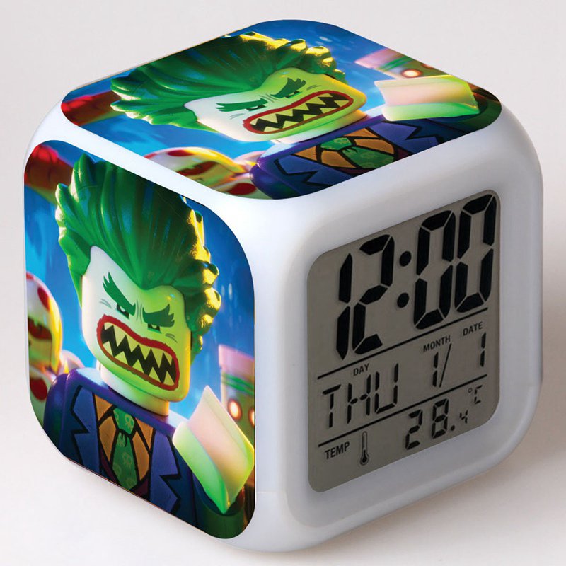 The Lego Movie #06 LED Alarm Clock for Gift
