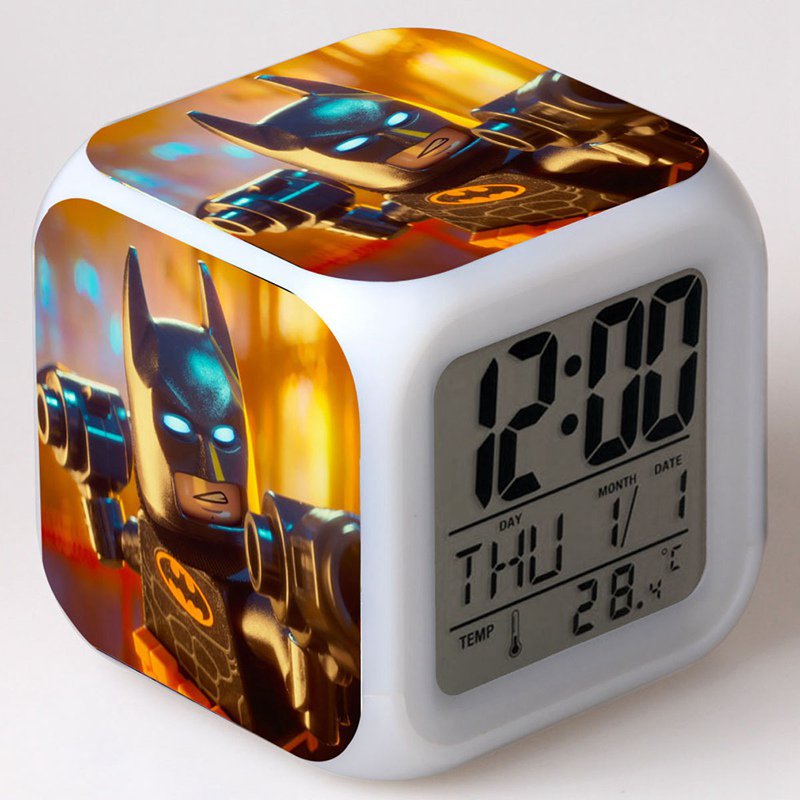 The Lego Movie #08 LED Alarm Clock for Gift