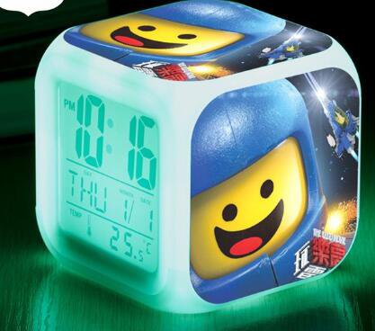 The Lego Movie #13 LED Alarm Clock for Gift