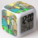 rick and morty Movie #05 LED Alarm Clock for Gift