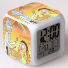 rick and morty Movie #07 LED Alarm Clock for Gift