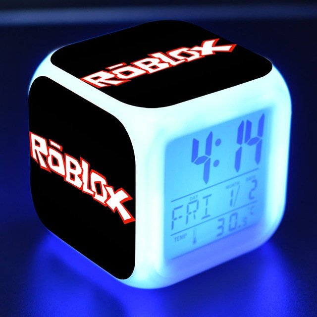 Roblox #01 LED Alarm Clock for Gift