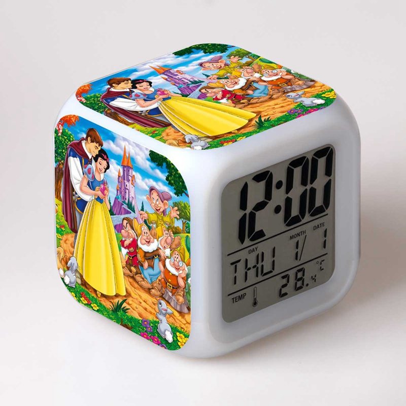 Snow White #06 LED Alarm Clock for Gift