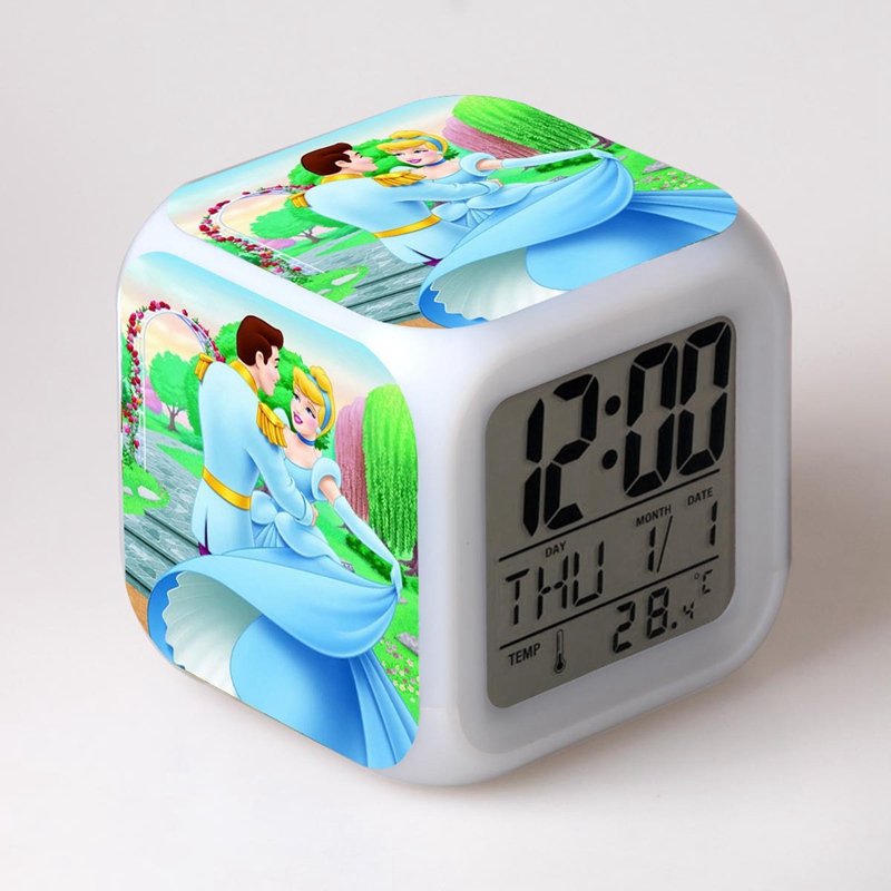 Snow White #07 LED Alarm Clock for Gift