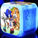 Sonic the Hedgehog #03 LED Alarm Clock for Gift