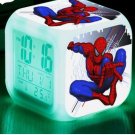 Spiderman Movie Cartoon #01 LED Alarm Clock for Gift