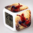 Spiderman Movie Cartoon #04 LED Alarm Clock for Gift
