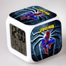 Spiderman Movie Cartoon #05 LED Alarm Clock for Gift