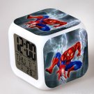 Spiderman Movie Cartoon #09 LED Alarm Clock for Gift