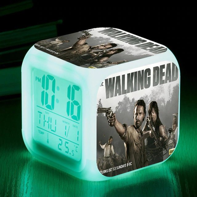 The Walking Dead #01 LED Alarm Clock for Gift