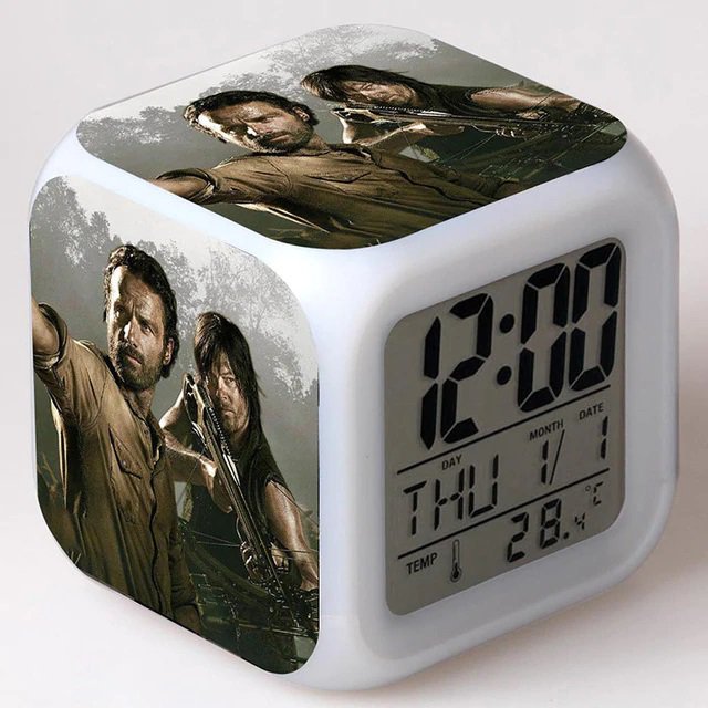 The Walking Dead #02 LED Alarm Clock for Gift