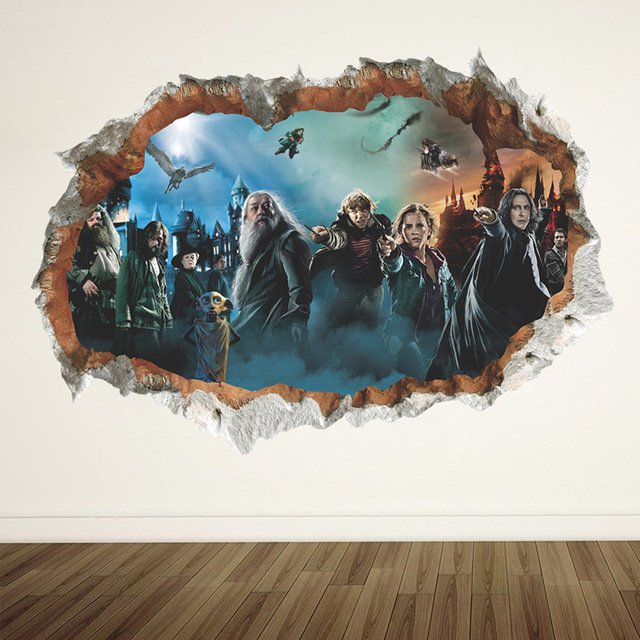 Harry Potter #01 Wall Sticker Wall Decals for Decorative Kids Room