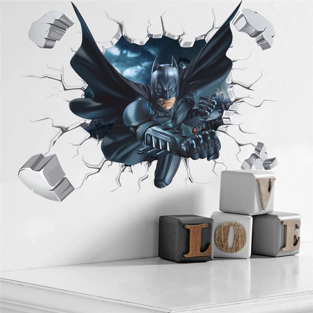 Batman #01 Wall Sticker Wall Decals for Decorative Kids Room