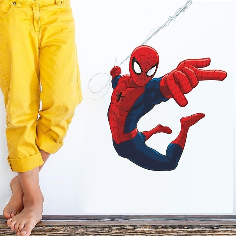 spiderman #02 Wall Sticker Wall Decals for Decorative Kids Room 40*49cm