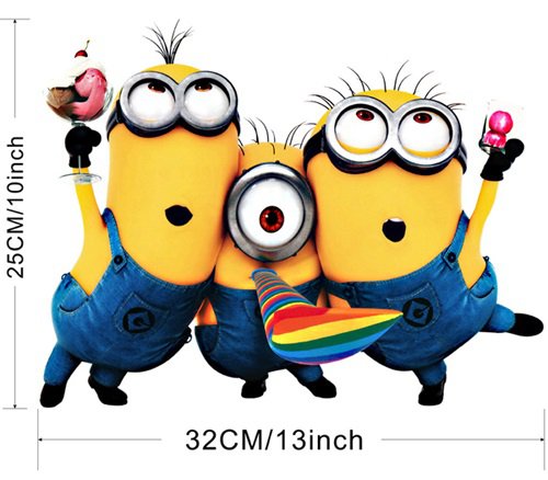 Despicable Minion #05 Wall Sticker Wall Decals for Decorative Kids Room