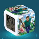 Minecraft Led Alarm Clock #44 Minecraft Cartoon Figures LED Alarm Clock