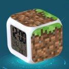 Minecraft Led Alarm Clock #45 Minecraft Cartoon Figures LED Alarm Clock