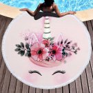 Unicorn cartoon series #04 Beach Towel Mat Travel Mat Home Decor Mat