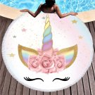Unicorn cartoon series #06 Beach Towel Mat Travel Mat Home Decor Mat