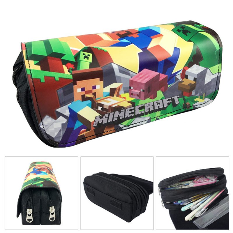 Minecraft #02 Pencil Case For Children Boys Girls Students