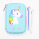 Unicorn Cartoon #04 Pencil Case For Children Boys Girls School Students