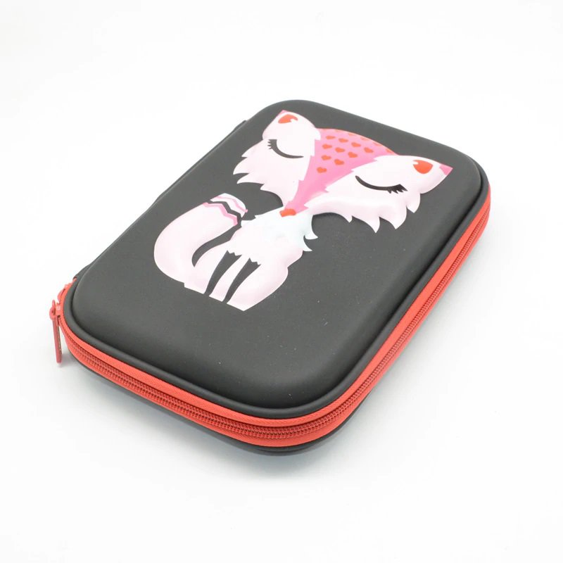 Fox Cartoon Unicorn #03 Pencil Case For Children Boys Girls School Students