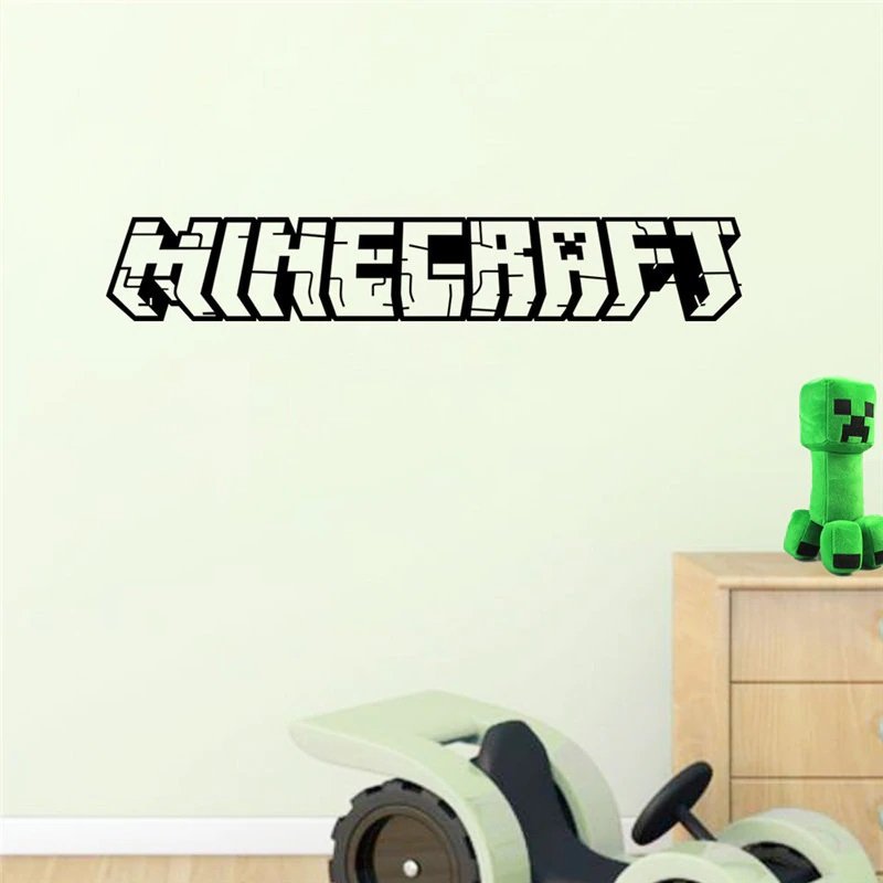 New Minecraft 05 Wall Sticker Wall Decals for Decorative Kids Room
