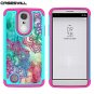 For LG Phoenix 3 Case, Shock Absorption Hybrid Armor Defender Protective Cover