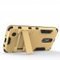 For LG Phoenix 3 (AT&T) Case Rugged Armor Hybrid Protective Cover With Kickstand
