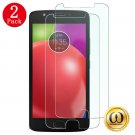 [2-PACK] Motorola MOTO E4 (4th Gen) Ultra-Clear Tempered Glass Screen Protector
