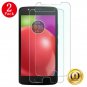 [2-PACK] Motorola MOTO E4 (4th Gen) Ultra-Clear Tempered Glass Screen Protector