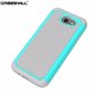 For Samsung Galaxy J3 Eclipse HARD Skin Hybrid Rubbe ShockProof Case Phone Cover