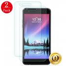 [2-PACK] LG Cell Phone Ultra-Thin HD Clear Tempered Glass Screen Protector Film