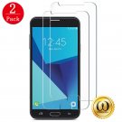 [2-PACK] Samsung Galaxy J7 Prime (T-Mobile) HD Tempered Glass Screen Protector