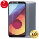 [2-PACK] Premium HD Clear Tempered Glass Screen Protector For LG Q6