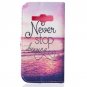 Flip Folio Leather Card Slots Wallet Case For Samsung Galaxy J1 Luna 4G (2016)