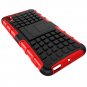 For HTC Desire Eye Case Shockproof Hard Rubberized Hybrid Armor Kickstand Cover