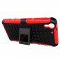 For HTC Desire Eye Case Shockproof Hard Rubberized Hybrid Armor Kickstand Cover