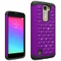 For LG Treasure 4G LTE Case Diamond Bling Hybrid Armor Protective Phone Cover
