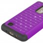 For LG Treasure 4G LTE Case Diamond Bling Hybrid Armor Protective Phone Cover