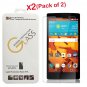 2X Premium HD Tempered Glass Phone Screen Protector For LG Volt 2 LS751 C90