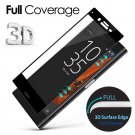 For Sony Xperia XZs Tempered Glass Screen Protector 3D Edge Full Coverage Black