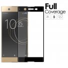 For Sony Xperia XA1 Ultra Screen Protector Black 9H Hardness Tempered Glass Film
