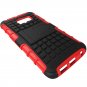 For Samsung Galaxy S6 Edge Case Rugged Hybrid Armor Matte Kickstand Phone Cover