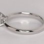 2.00 Ct Simulated Diamond Engagement and Wedding Ring 14k White Gold Over