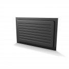 Crawl Space Vent Cover Outward Mounted - Black (13"x21")